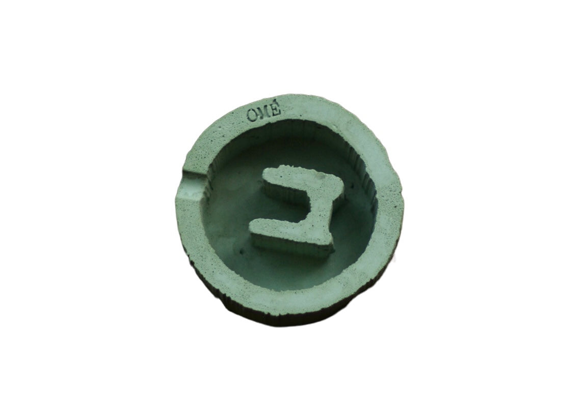 cement ashtray
